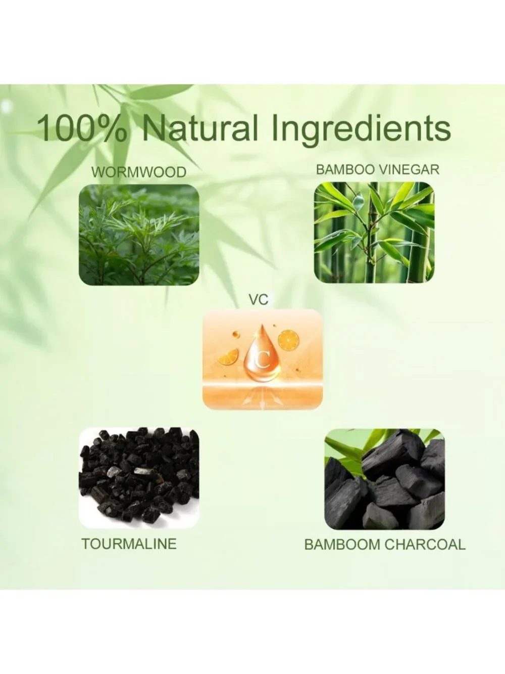 100 Deep Cleansing Foot Pads | Natural Bamboo Patch for Stress Relief & Better